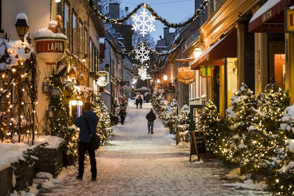 Loft Style Industriel-Centre-Ville+Parking Gratuit Quebec City Bilik gambar